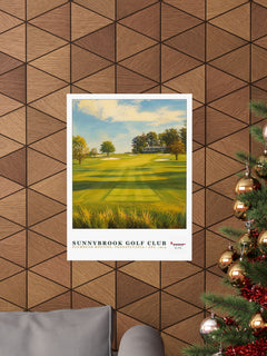 Sunnybrook Golf Club — 18" × 24" Championship Golf Poster