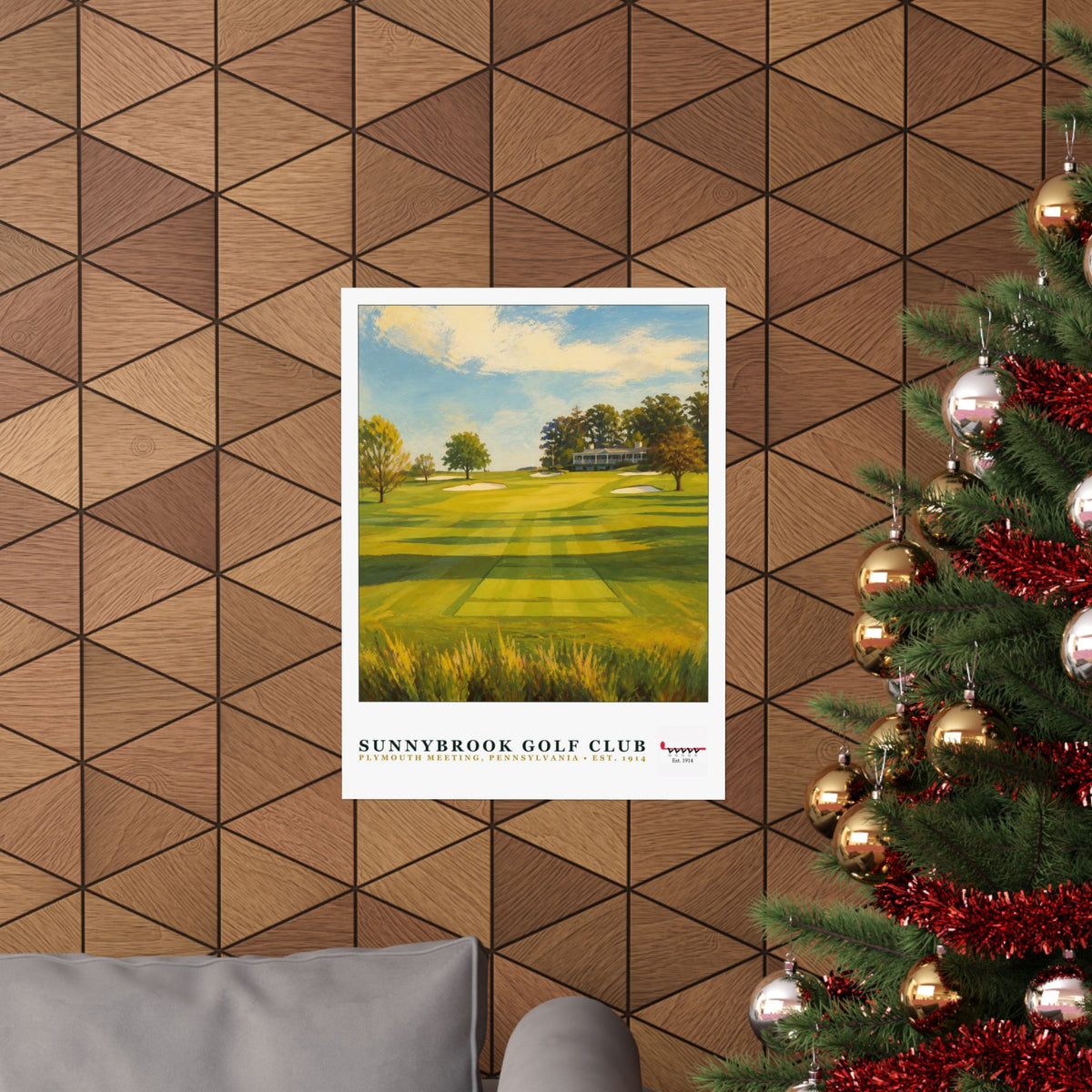 Sunnybrook Golf Club — 18" × 24" Championship Golf Poster