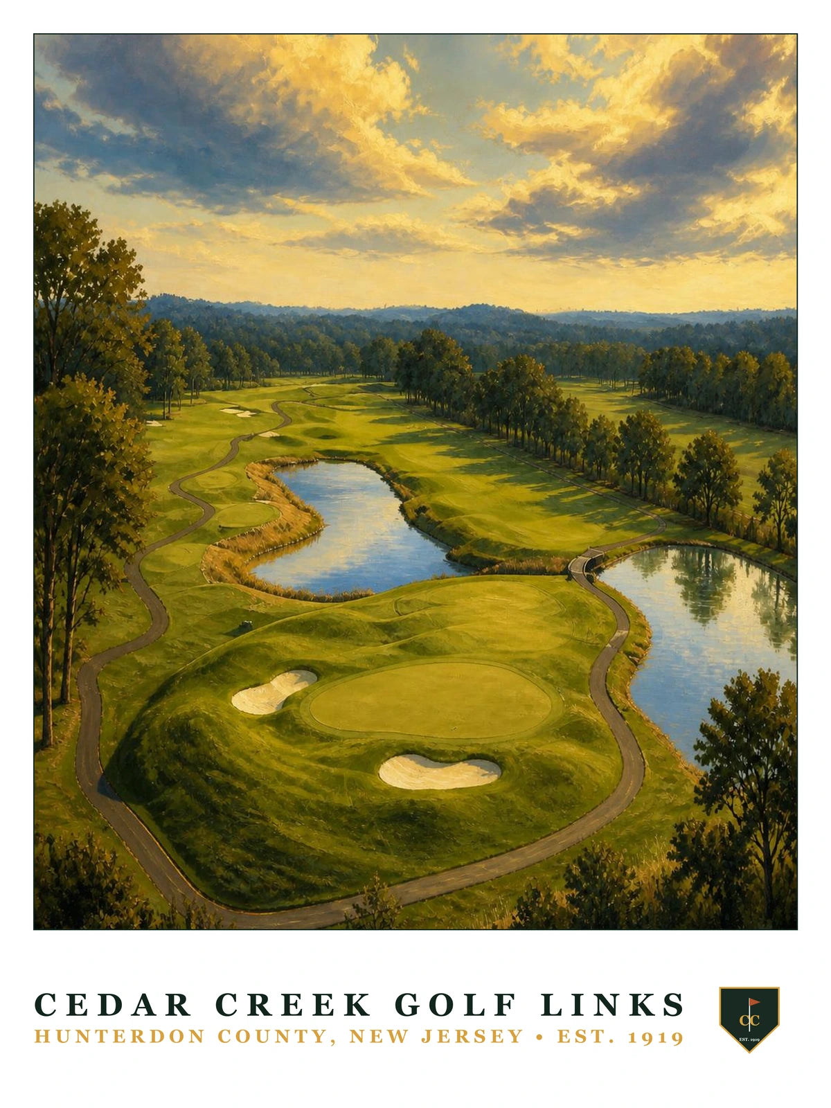 Championship Golf Poster Master Edition